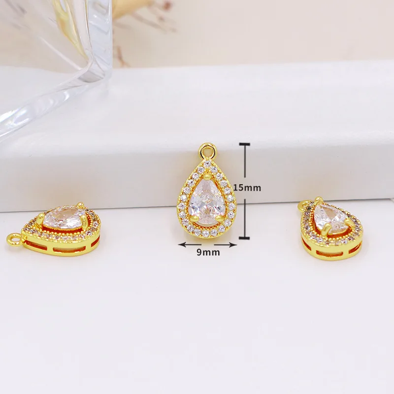 Рисунок 4 - латунные цирконовые подвески-бабочки для DIY ожерелье