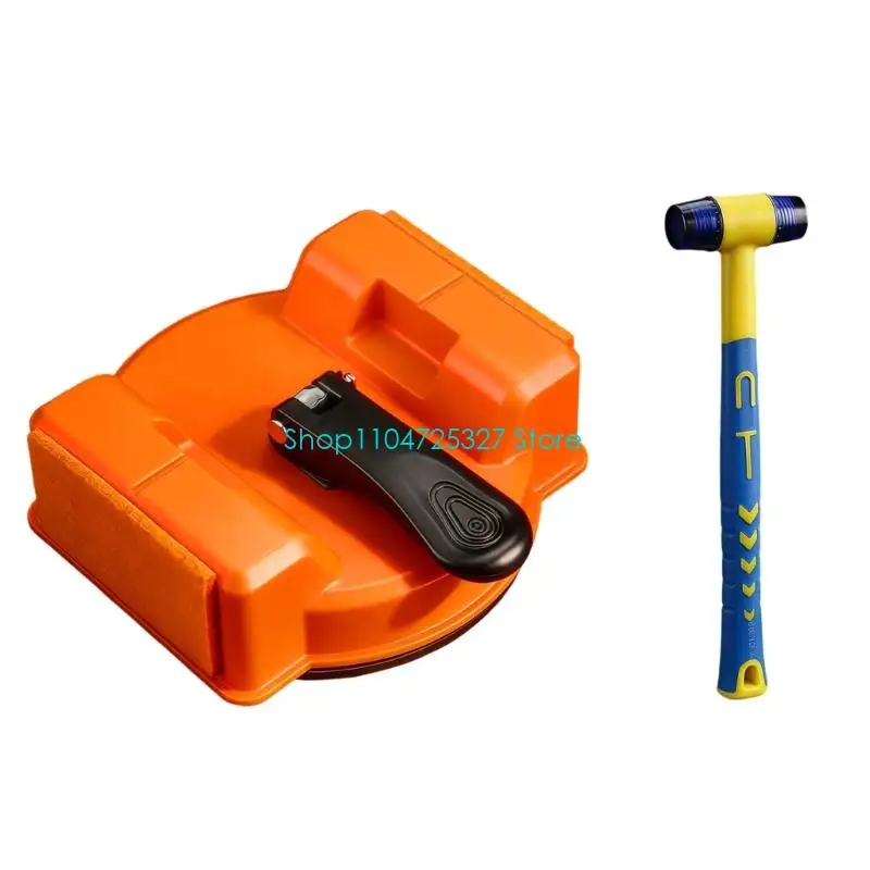 D8KF Multipurpose Floor Gapping Tightening Tool Set With AntiScratch Rubber Base For Various Surfaces
