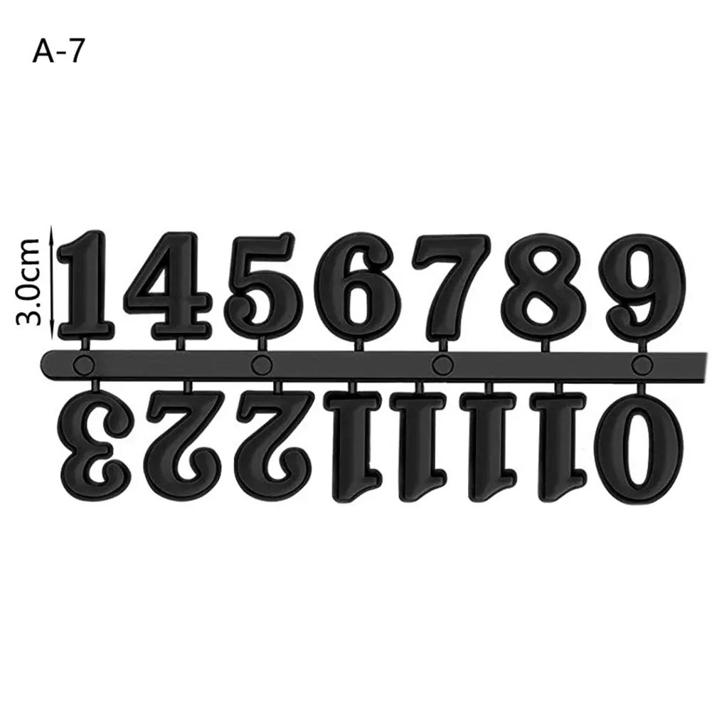 Picture 6: Quartz Clock Numerals DIY Handmade Material Digital Clock Repair Tools Roman Arabic Clock Numbers Accessories Replacement Needle