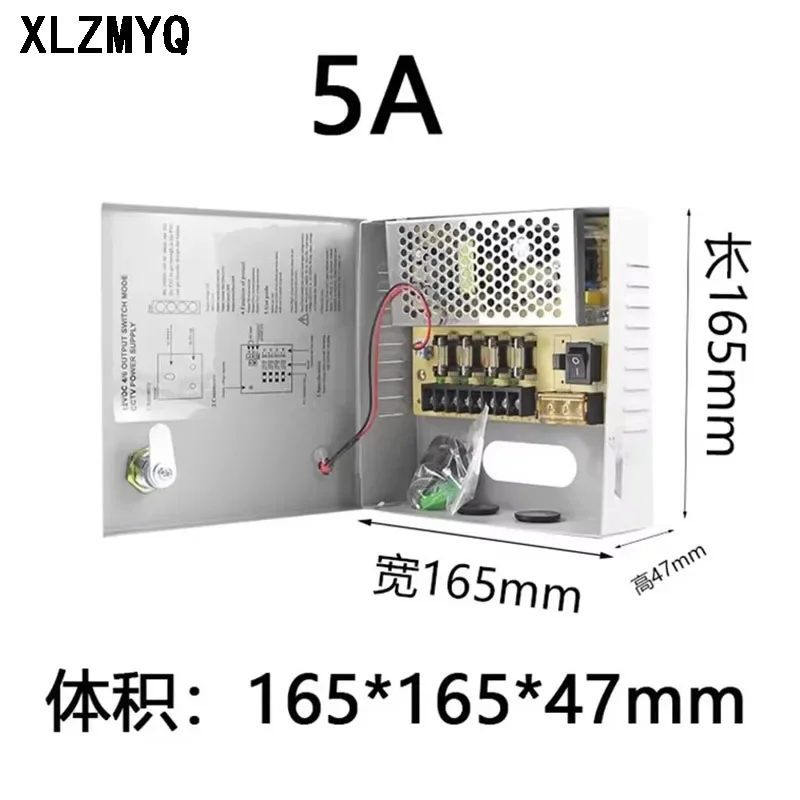 Switching Power Supply WIth Box DC 5V 12V 24V Light Transformer 5A/10A/15A Source Adapter SMPS For LED Strips CCTV