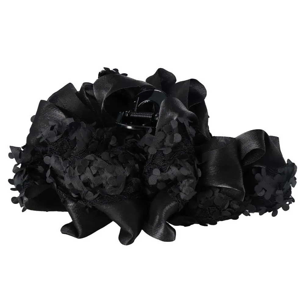 

Korean Style Bow Bow Hair Claw Mesh Bubble Shark Clip Acrylic Lace Hair Pins Girls
