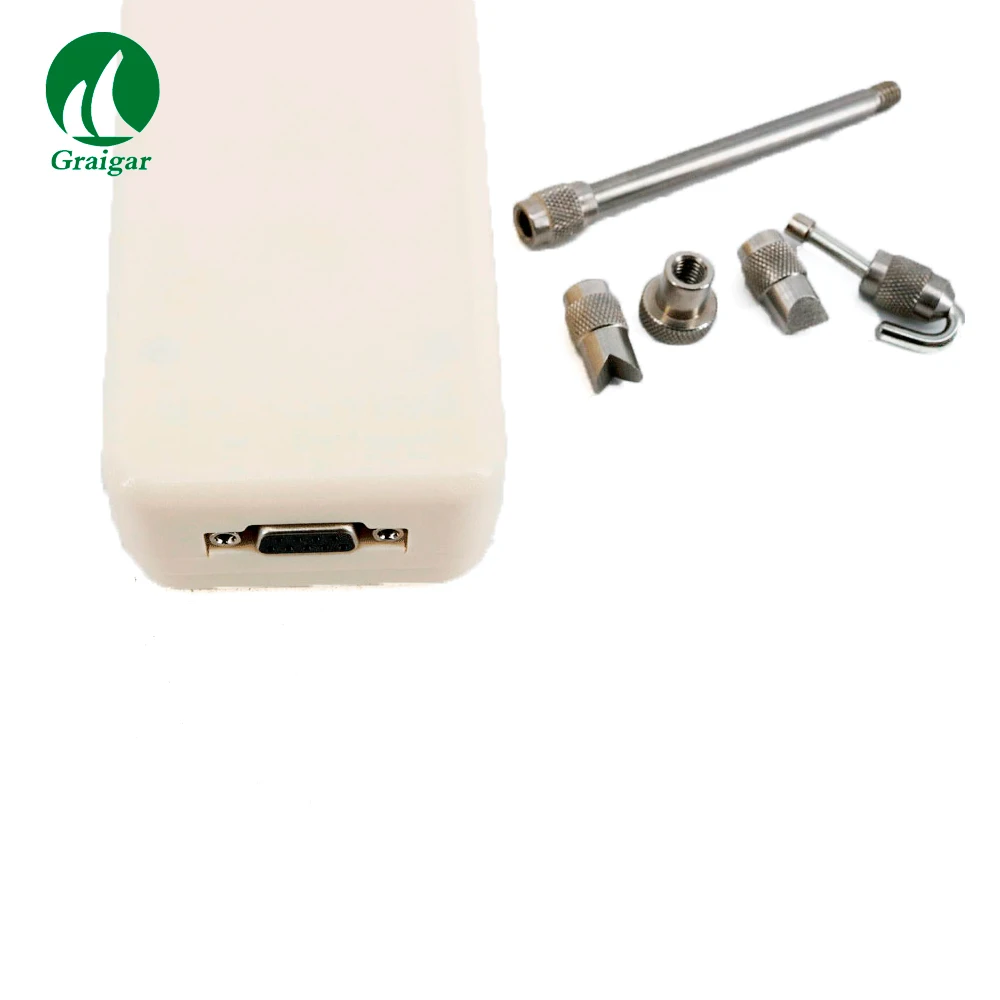 Medidor de força portátil digital HF-500/medidor de tração e impulso/dinamômetro (2-500N)