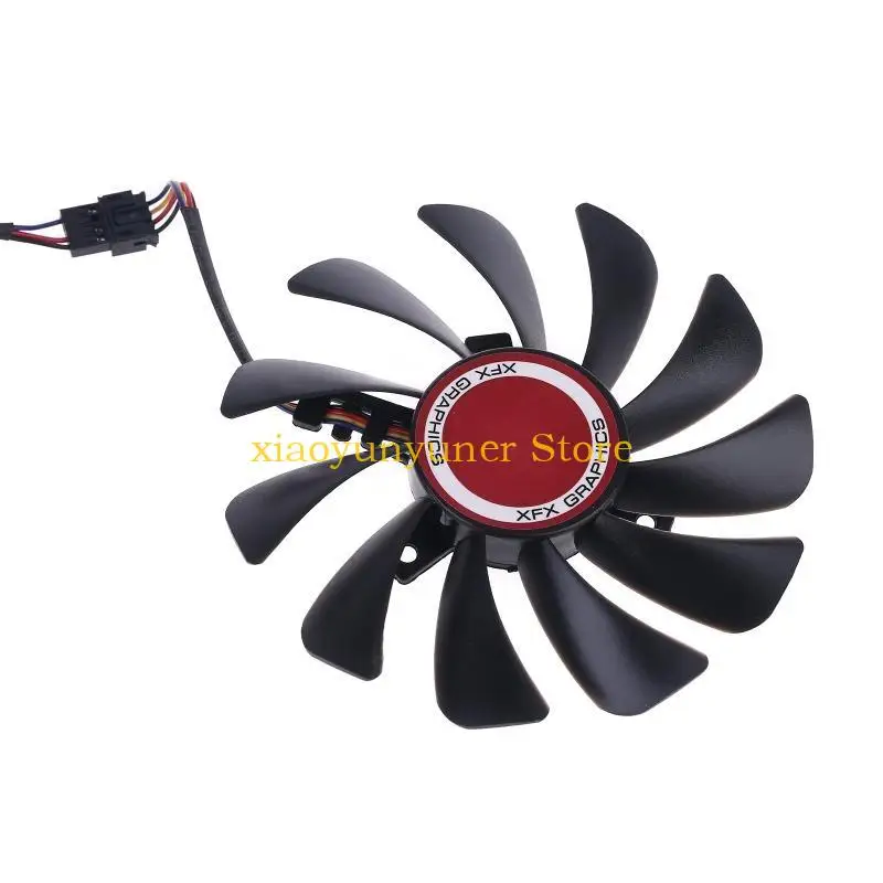 P9JB 2pcs 95mm FDC10U12S9-C CF1010U12S Cooler Fan Replace for XFX Radeon RX580 RX590