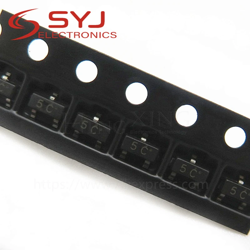 50pcs/lot BC807-16 5A BC807-25 5B BC807-40 5C BC817-16 6A BC817-25 6B BC817-40 6C SOT-23-3 In Stock