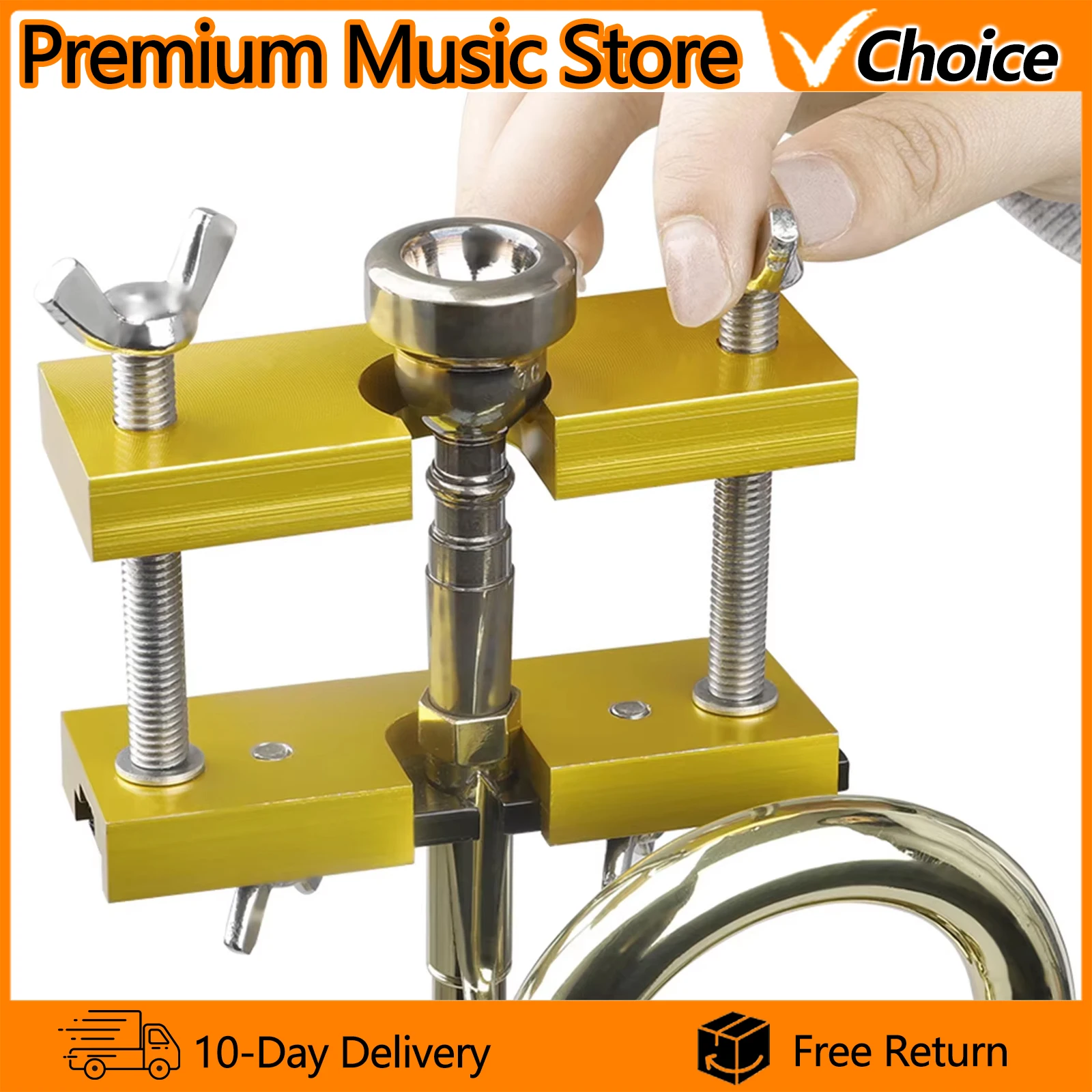IRIN Trumpet Mouthpiece Puller Brass Instrument Accessories for Horn Trumpet Trombone Euphonium Mouth Remover Extractor Tools