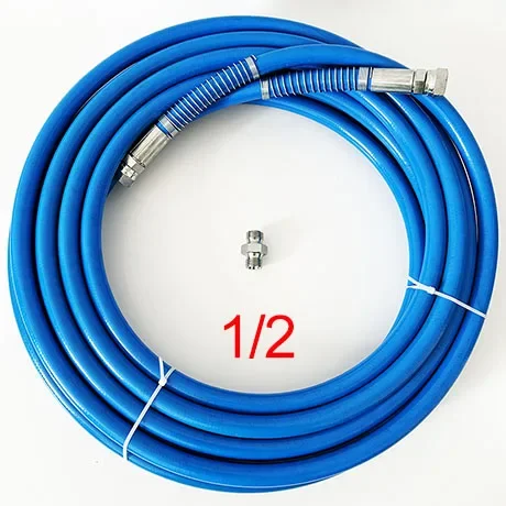 0.5M ~ 40M Hogedruk Flexibele Vezel Nylon Buis Opgewaardeerd Met Verdikte Geweven Vezellaag 1/2BSP Airless Verfslang
