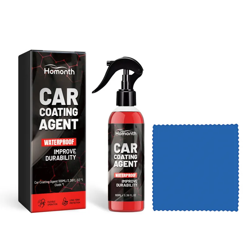 

Car Coating Agent Multi Purpose Car Paint Renewal Cleaning Ceramic Coating Maintenance Repair Spray With Cloth