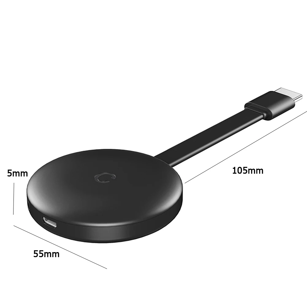 Adaptador de pantalla inalámbrica G12 4K HDMI Dongle de TV con pantalla inalámbrica WiFi de doble banda