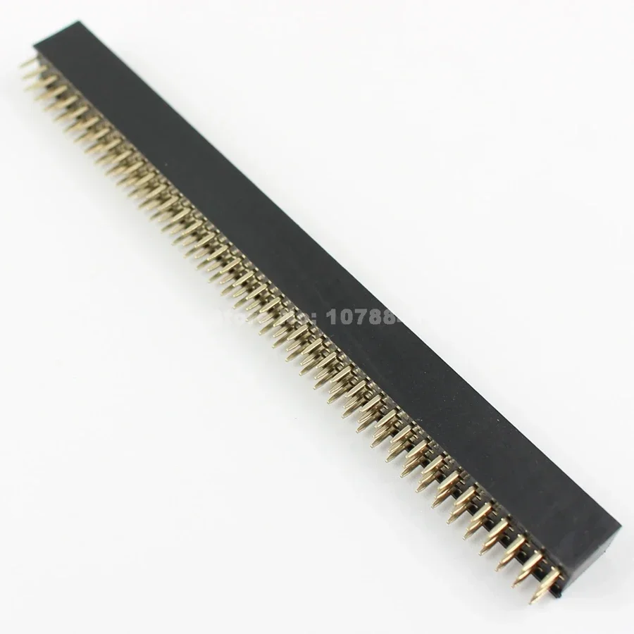 50pcs 2.54mm 3x40 Pin 120 Pin Female Three Rows Straight Pin Header Strip