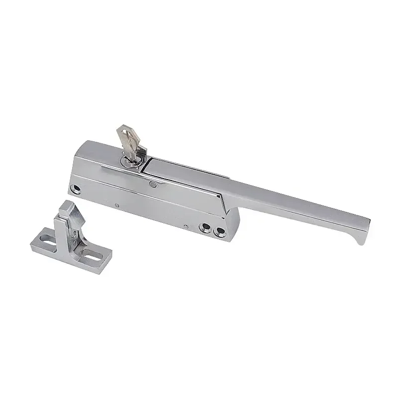 For Side Mounted Freezer Oven Door Handle Cold Storage Knob Lock Latch Cookware Hardware Pull Part Industrial Hinge Plant