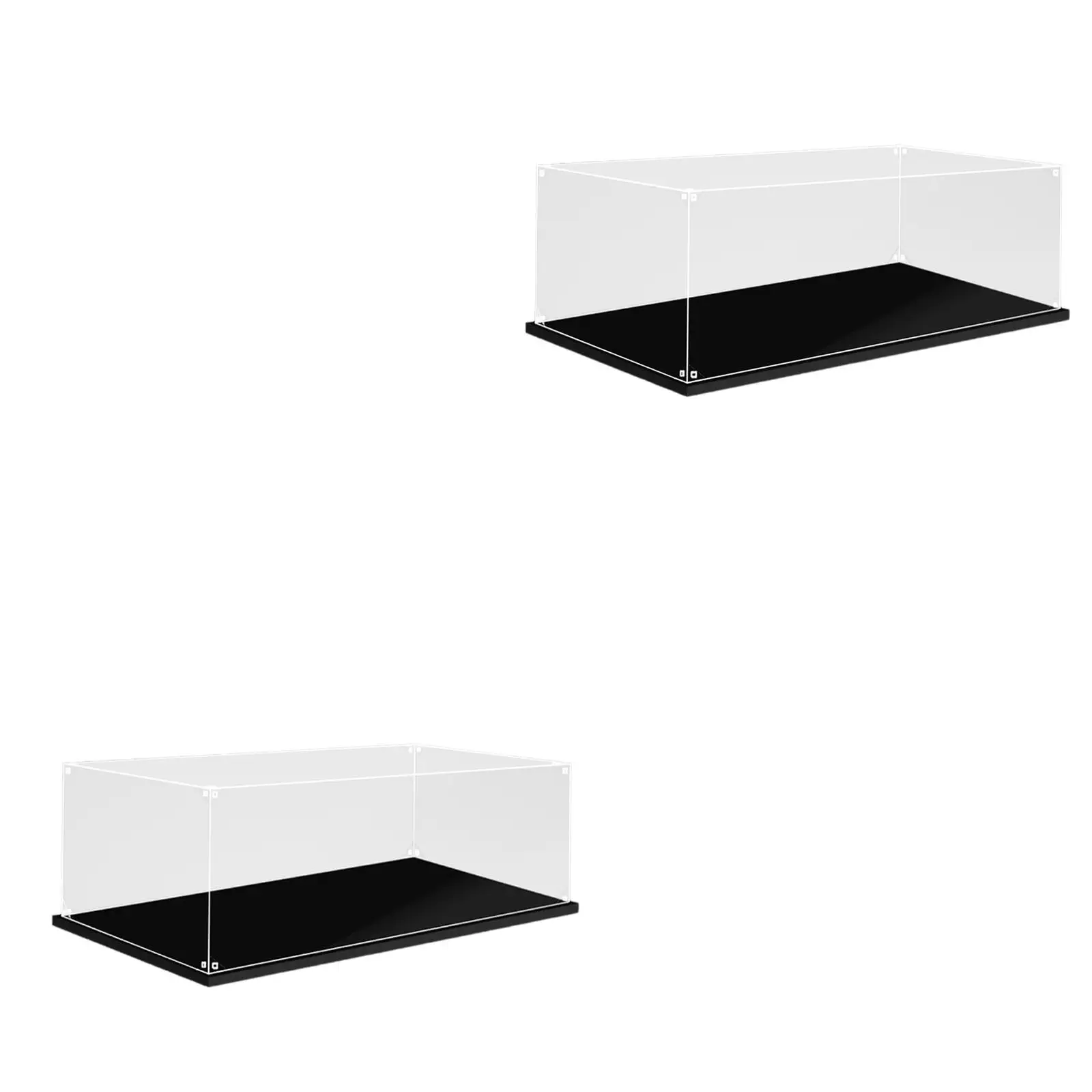 Display Case Collection Case,Countertop,Diecast Toy Cars Showcase,Assemble Collectibles Box for 10300 Series Dolls Model Cars