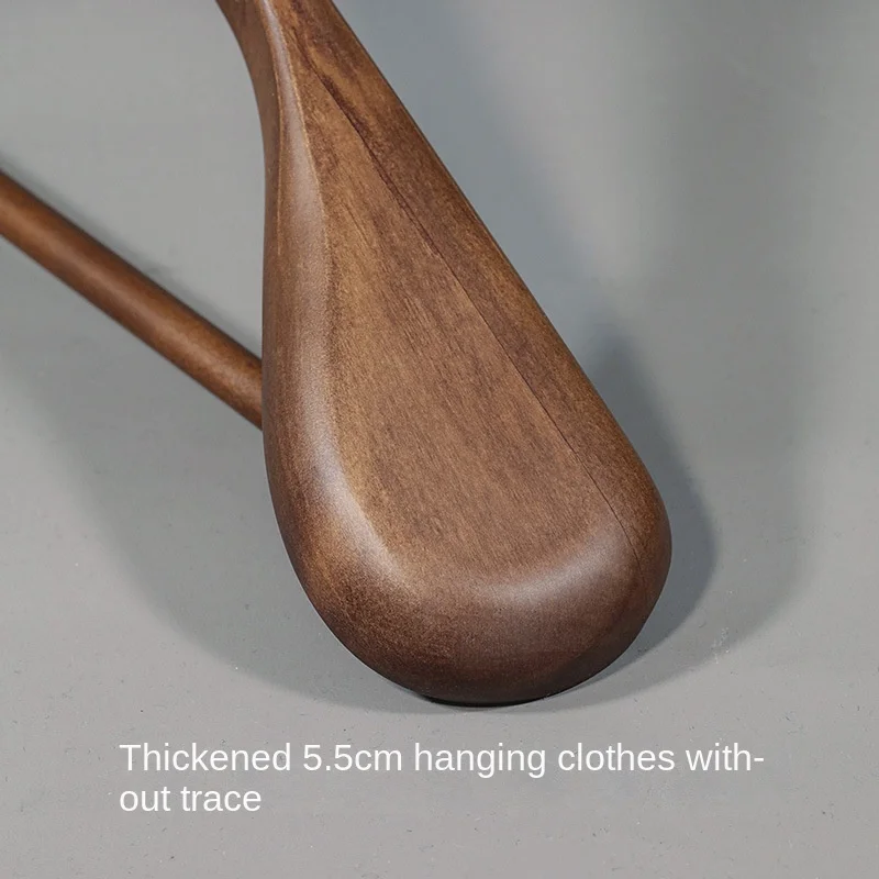 Solid Wood Thickened Clothes Hanger, Wide Shoulder, Non-slip, Non-slip, Home Shirt, Suit Hanger, Wooden Clothes Hanger