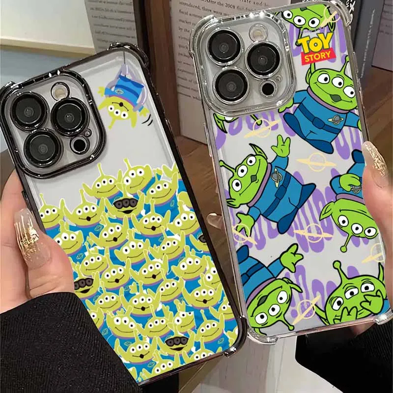 Funda para Teléfono con Diseño de Alien de Toy Story para Samsung A73 A57 A56 A55 A54 A53 A52 A51 A37 A36 A35 A34 A33 A32 A31 26 25 24 23 22