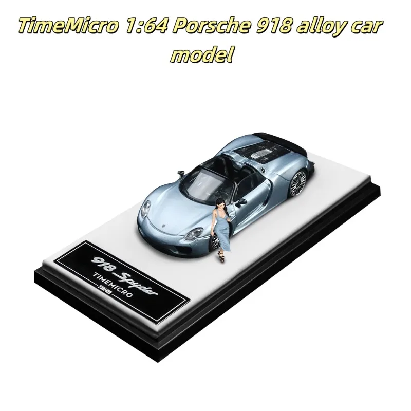 

Суперкар ледяного синего цвета 918, модель автомобиля из литого под давлением сплава, для подростков, для игр, украшение для взрослых, детский подарок.