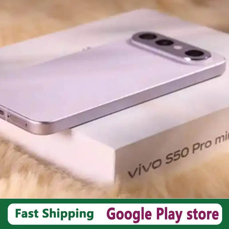 Официальный новый мини-телефон Android Vivo S50 Pro Snapdragon 8 Gen 5 OTA 6,31 дюйма AMOLED, 120 Гц, 6500 мАч, аккумулятор, 90 Вт, зарядка 50,0 МП, камера