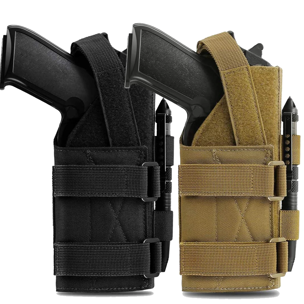 Tactical Molle Holster Universal Belt Holster for Glock 17 19 22 23 SIG P226 P229 Beretta 92 96 Taurus Handgun Pouch