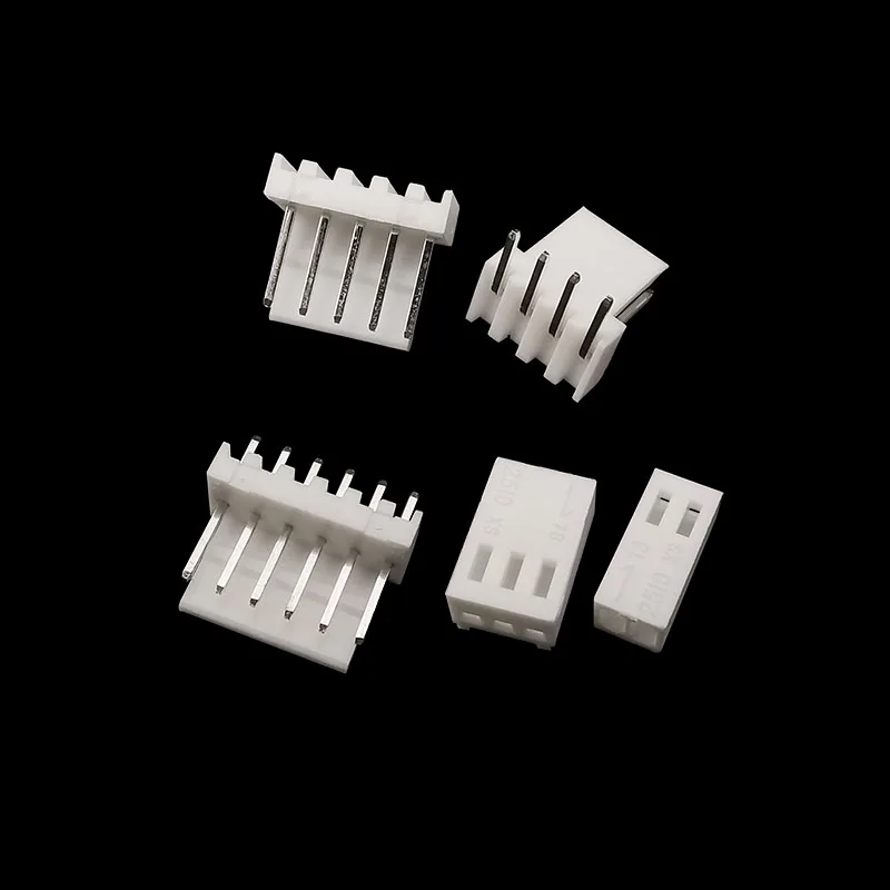 50Pcs KF-2510 Pitch 2.54mm Terminal 2/3/4/5/6/7/8/9/10 Pin Male Plug / Female Socket Housing Plastic Shell Pin Header Connector