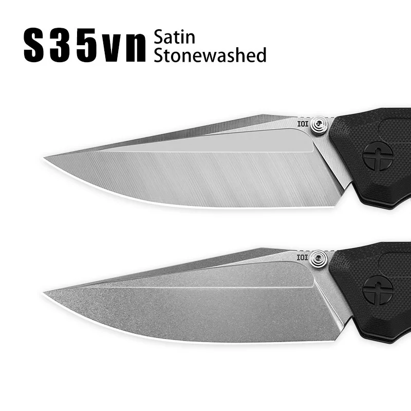 

IOI UF Pocketknives S35VN Steel Ball Bearing G10 Handle Folding KnifeCamping Hunting EDC Tool