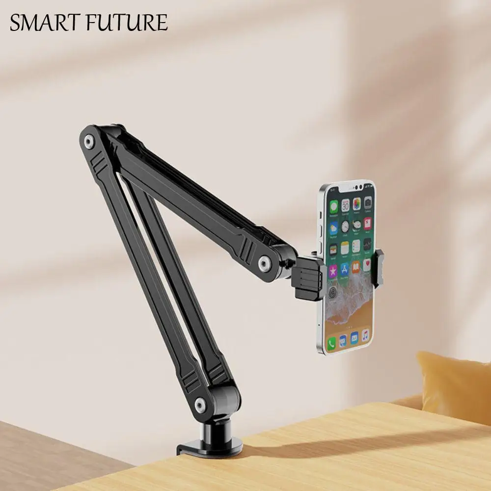 

Multi functional Adjustable Foldable Tablet Holder Sturdy Long Arm 360 Degree Rotatable Stand Alloy Bed Tablet Holder Sofa