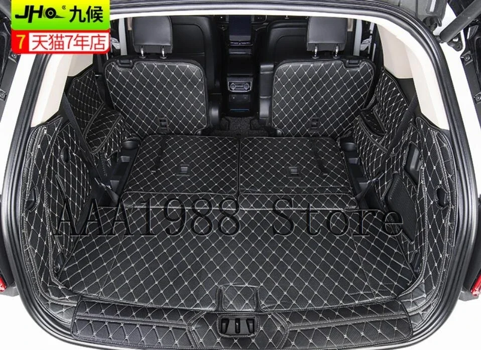 لفورد اكسبلور 2020 2021 2022 اكسسوارات السيارات الجذع الحصير حماية الجلود حصيرة Catpet الغطاء الداخلي جزء السيارات التصميم