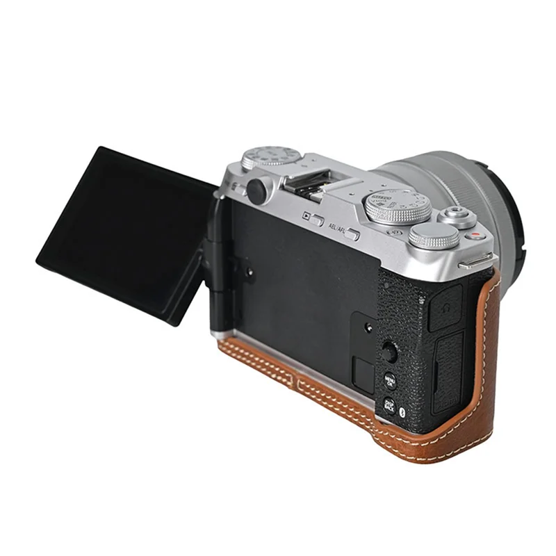 

For Fujifilm X-M5 Synthetic Leather Camera Base Body Cover Kit Case Protector 15-45Mm F/3.5-5.6 Can Be Disassembled-New
