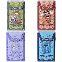 20 pezzi una scatola da 5 confezioni confezione Disney Card 100th Anniversary Princess Stitch Mickey Classics personaggi Anime scatola originale congelata