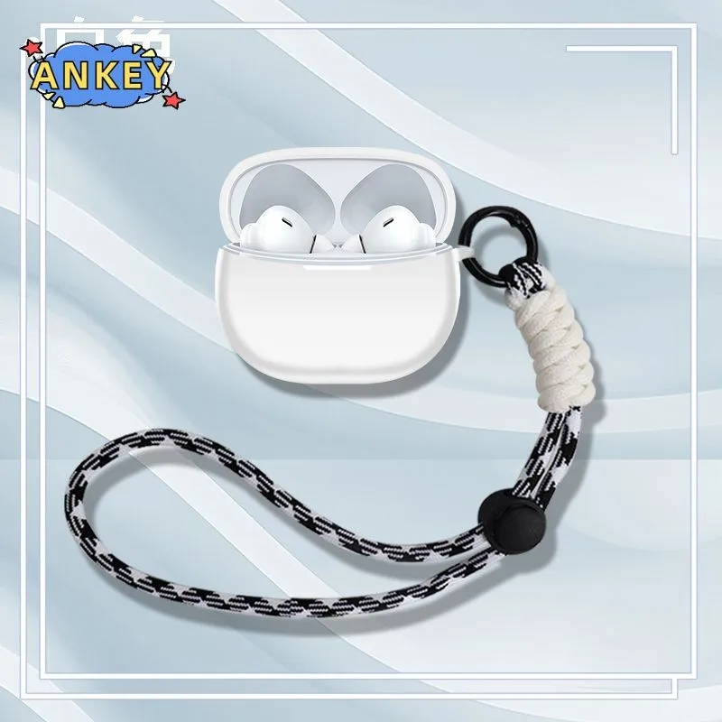 ل iQOO TWS 1i 1e واقية حبل نايلون غطاء ناعم قذائف قابل للغسل الإسكان مكافحة الغبار كم اليد حبل حزام الملحقات #6