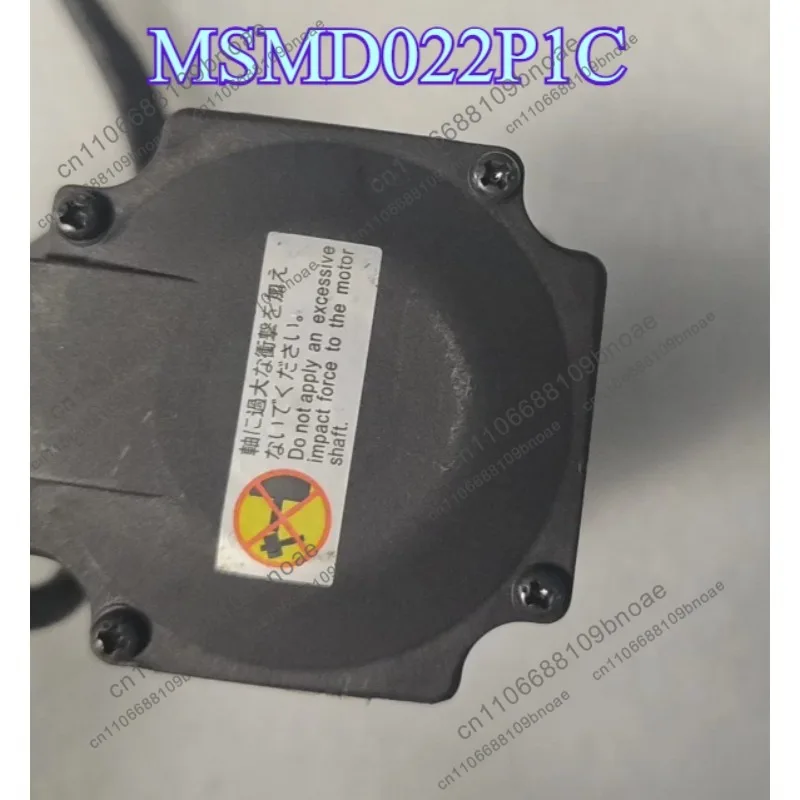 Servo Motor MSMD022P1C, 0.2KW, Three-phase AC, Rated Speed 3000 Rpm, Test OK
