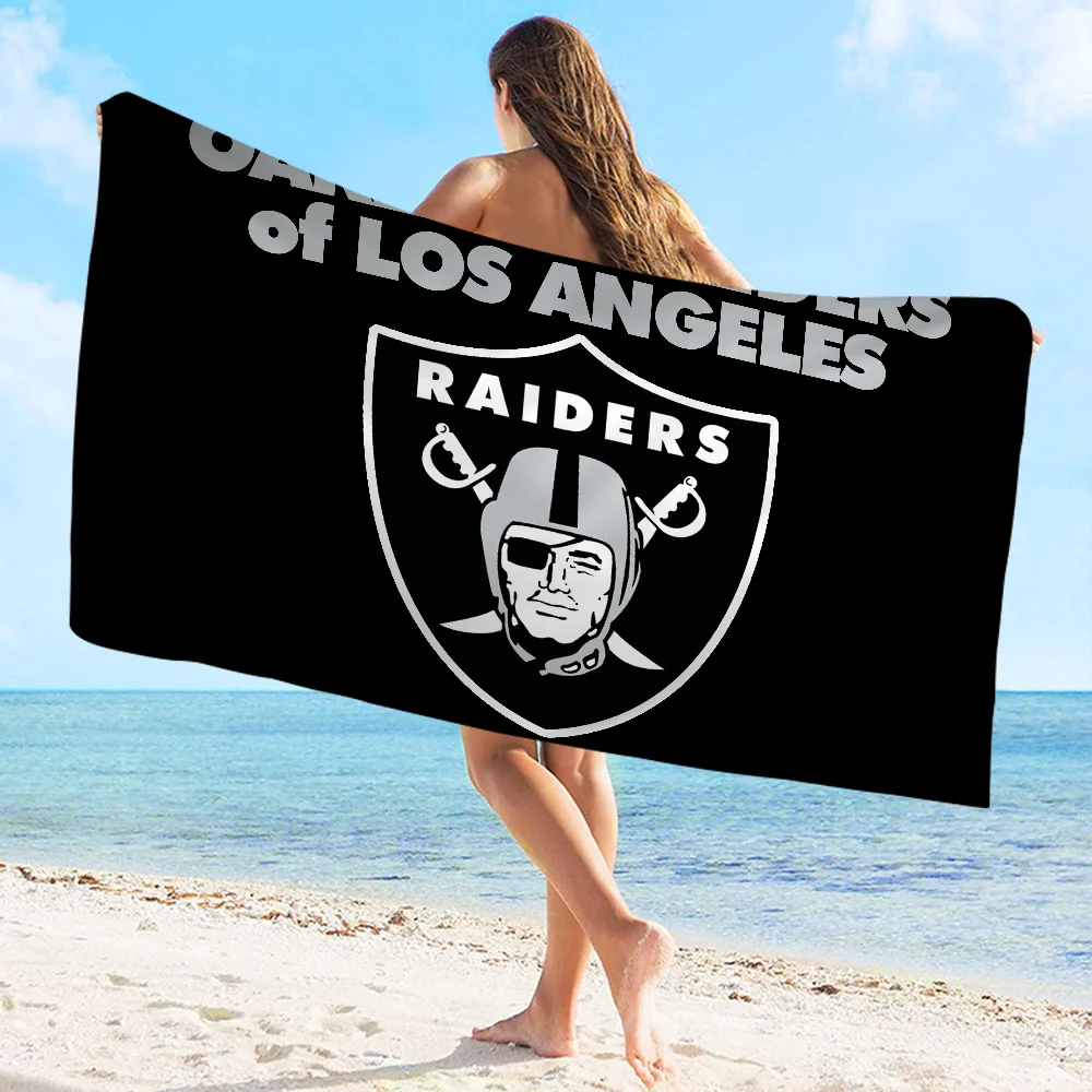 R-Raiders Football Team Towel Microfiber Beach Towel Absorbent Quick dry Soft Yoga Swimming Resort Mountain Climbing Towel