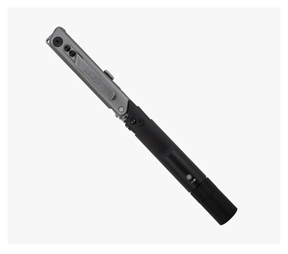 SOG BATON Q2 4 in 1 Multifunctional Tactical Pen Mini Pocket Tools EDC Compact Multi-Tool LED Flashlight Outdoor Survival Tools