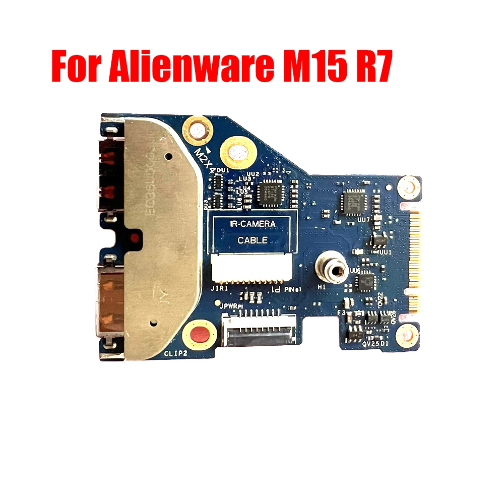 

Laptop USB Ports IO Circuit Board For Alienware M15 R7 AMD 0WG7FX WG7FX HDQ53 LS-L65BP With IR Interface