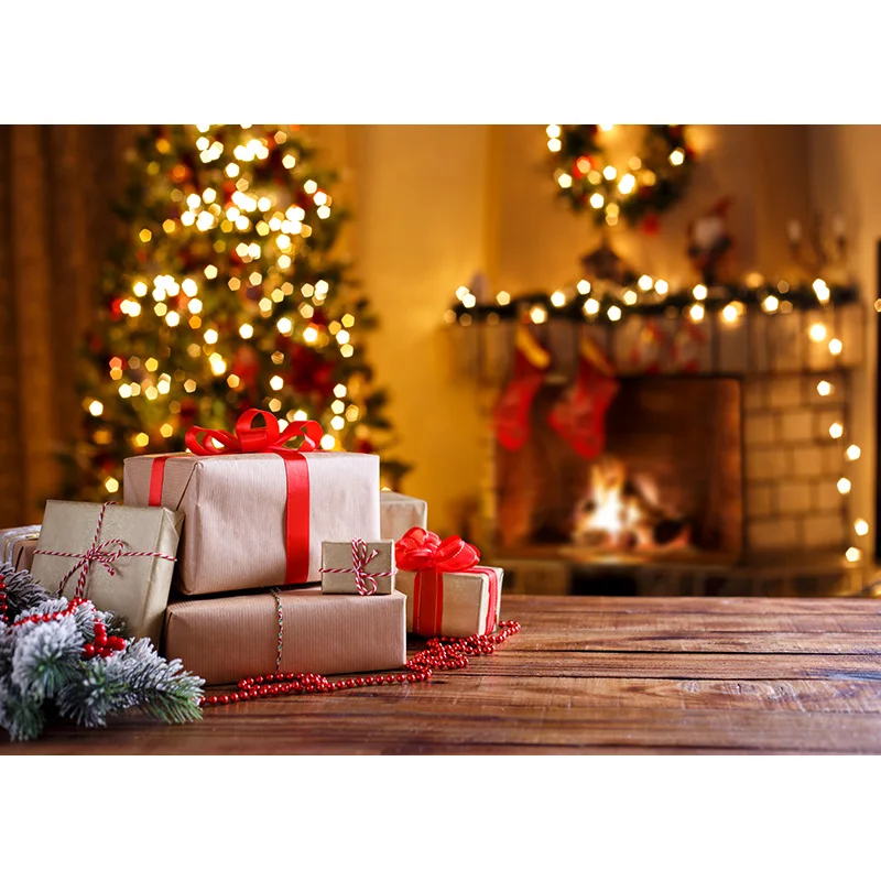 Christmas Theme Photography Background Snowman Christmas tree Children Portrait Backdrops For Photo Studio Props 211025 ZLSY-66