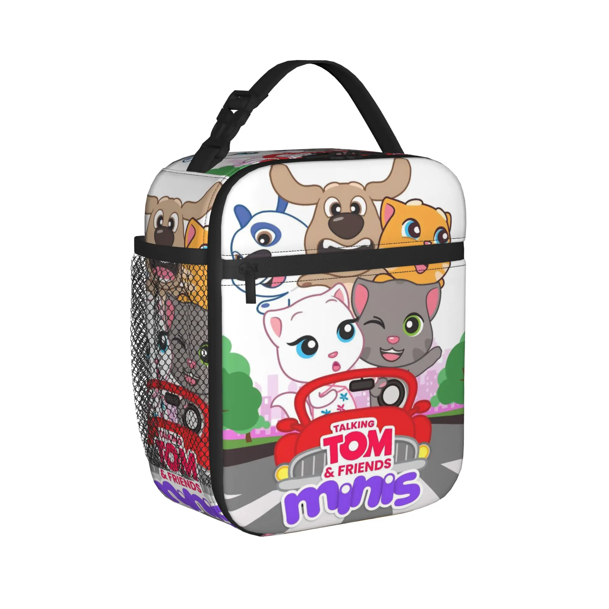 T-Talking T-Tom And F-Friends Thermal Insulated Lunch Bags for Office  Portable Bento Box Men Women Cooler Thermal Lunch Boxes