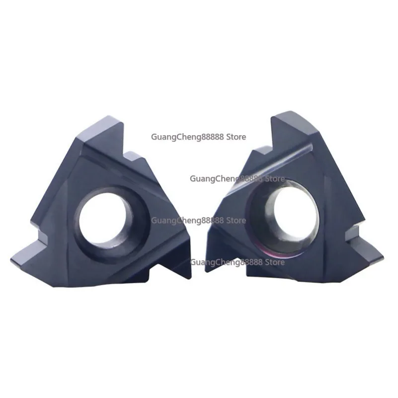 

Threaded Insert Internal Thread Turning Tool CNC 60 Degree with Trimmed External Thread Cutter Grain 16ER1.0ISO