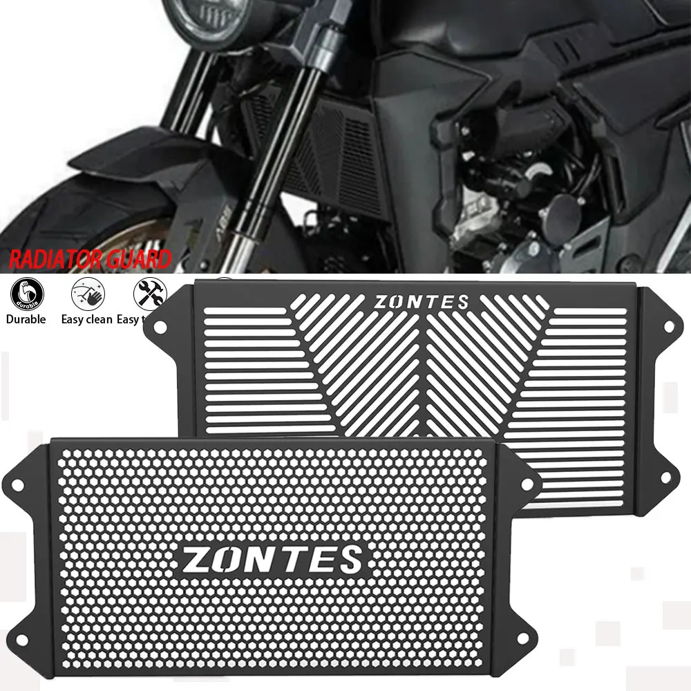 For Zontes ZT350 ZT-350 GK ZT-350-GK 2021 2022 2023 2024 ZT350-GK Motorcycle Accessories Radiator Guard Grille Cover Protection