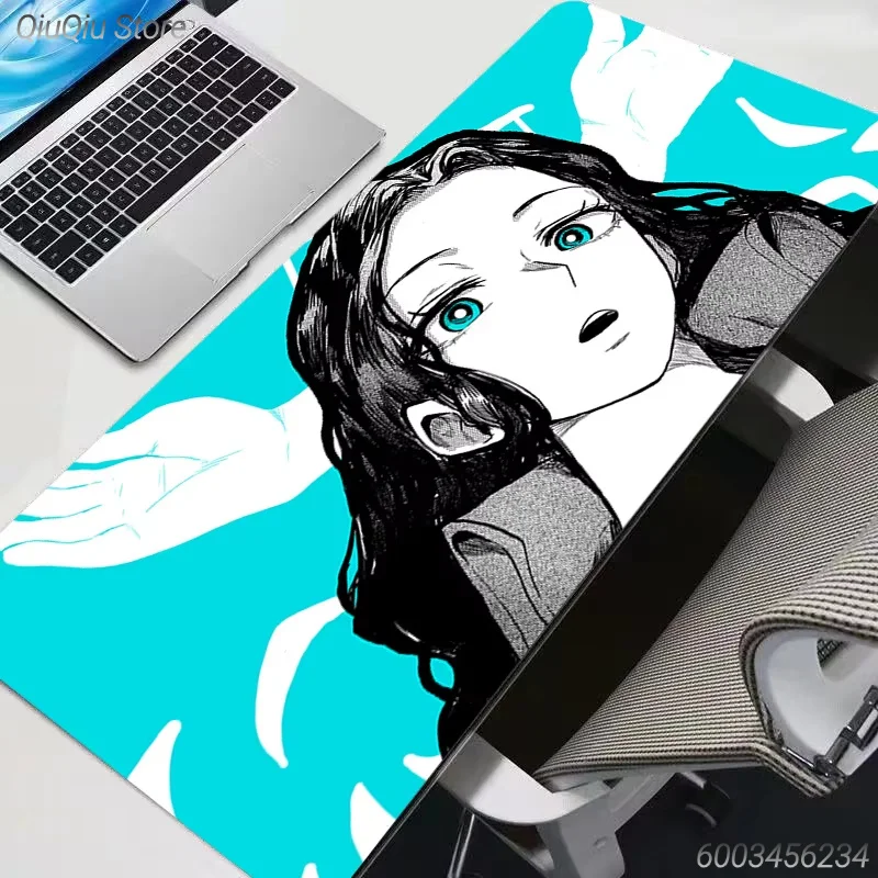 

Large Gaming Mouse Pad One Piece Nico Robin Anime PC Computer Gamer Desk Mat For CS GO LOL Laptop Kawaii Mousepad