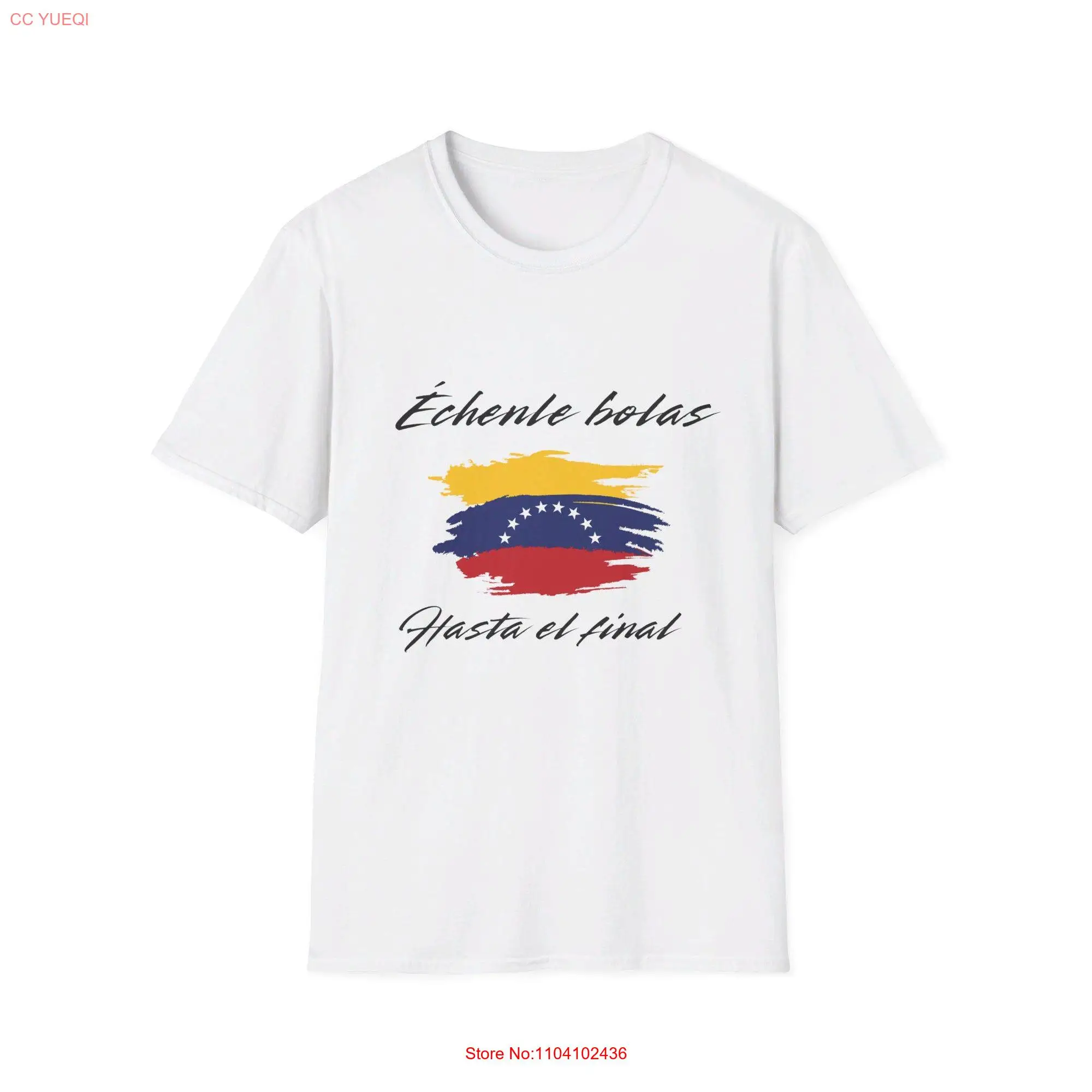 Venezuela Échenle bolas hasta el final María Corina Edmundo Presidente Freedom Libertad Softstyle T Shirt