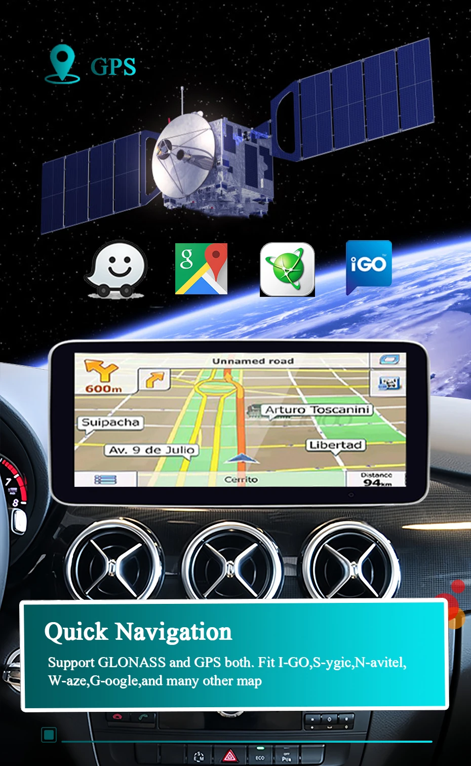 12,5 ''Wireless Carplay Android 14 Auto Radio Bildschirm Für Mercedes-benz B Klasse B180 B200 B220 B260 W245 w246 Auto Multimedia GPS – Detail 15