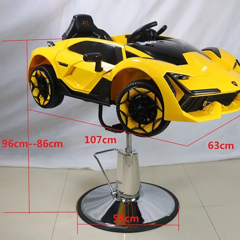 New bumblebee barber shop special children's seat new Chinese cartoon car rotating lifting chair wholesale