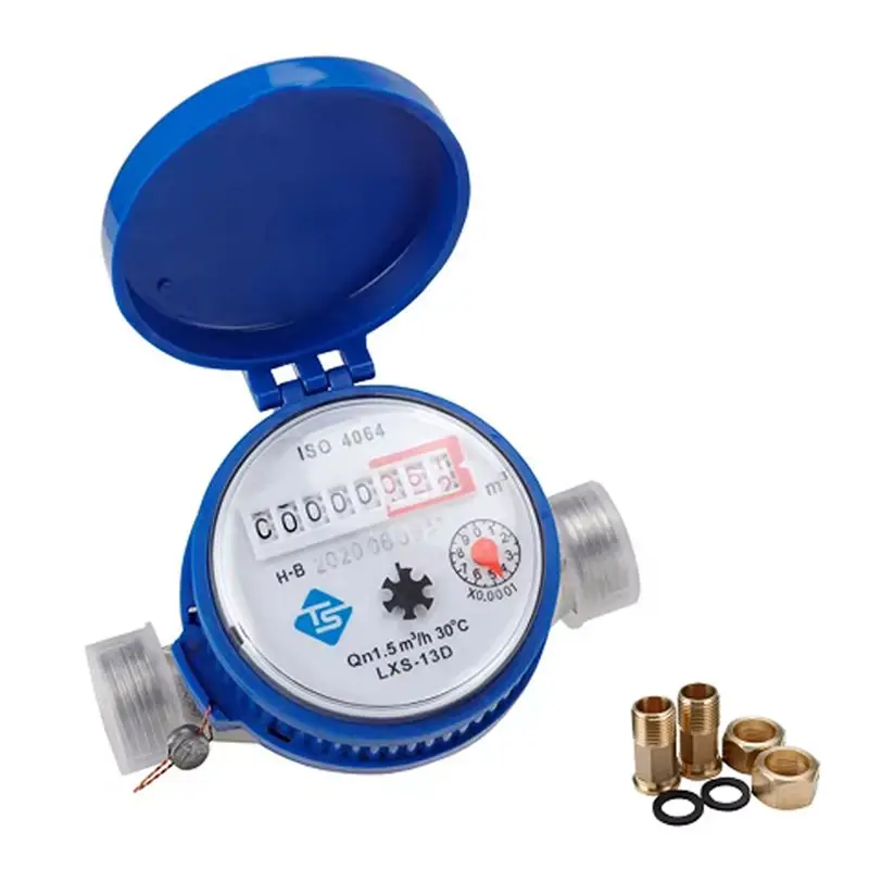 rabit-as59~-practical-water-meter-with-mechanical-rotary-wing-e-type-precision-pointer-counter-and-copper-fittings