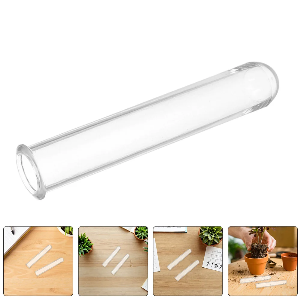 

16Pcs Hydroponic Plant Vases Clear Flower Tubes Efficient Water Retention for Indoor Gardening Clear Vase for Flowers