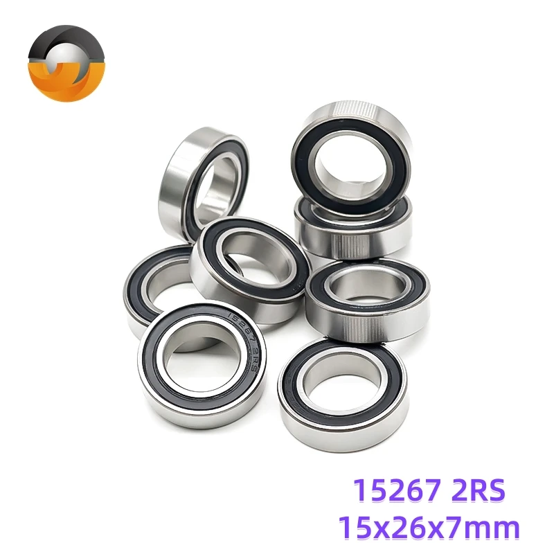 2pcs 15267 15268 12268 16287 17287 18287 18307 24377 30406 30407 RS 2RS Bearings ABEC-7 Rubber Sealed Bicycle Ball Bearing
