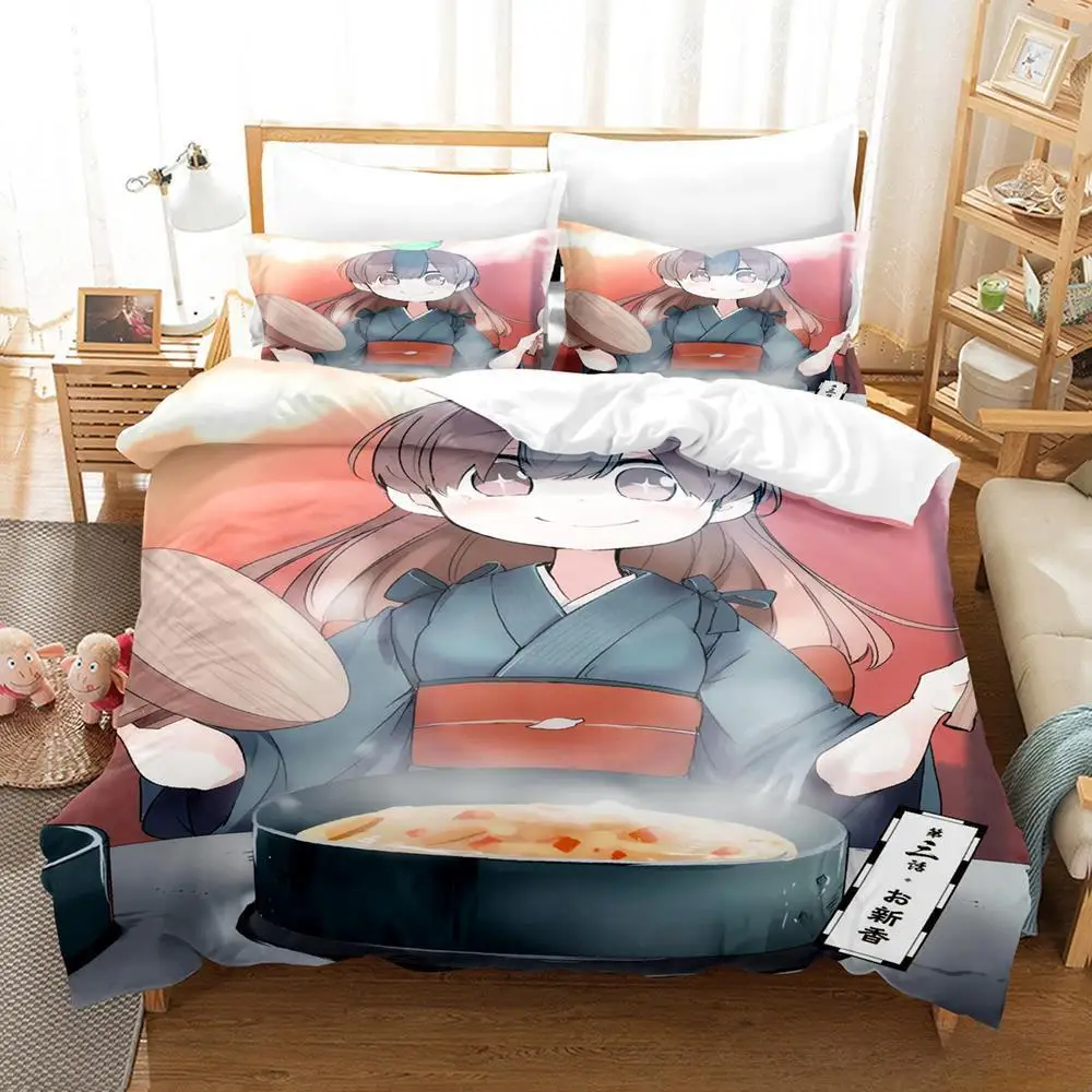 

New 3d Print Anime My Master Has No Tail Bedding Set Single Twin Full Queen King Size Bed Set Adult Kid Bedroom Duvet Cover Sets
