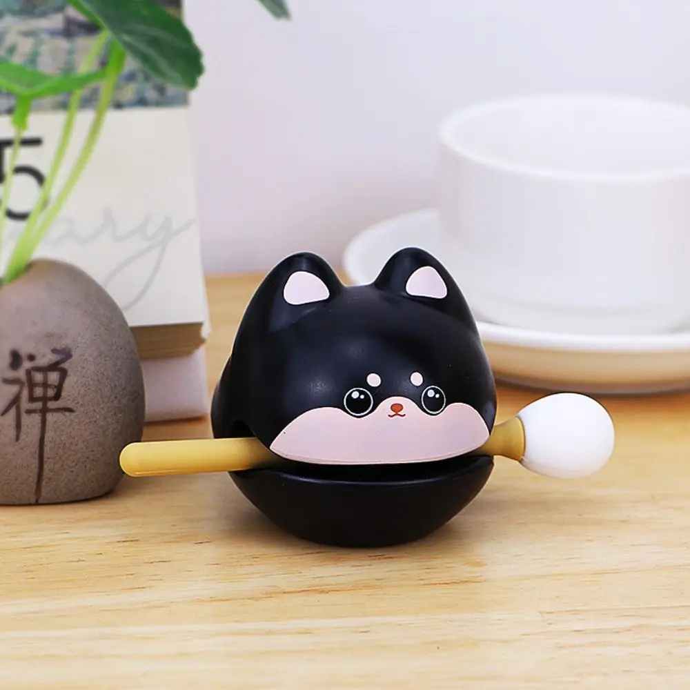 شكل حيوان أسماك خشبية صغيرة أسماك خشبية الحلي نحت خشبي الحلي قرع لطيف أداة قرع المبتدئين #4