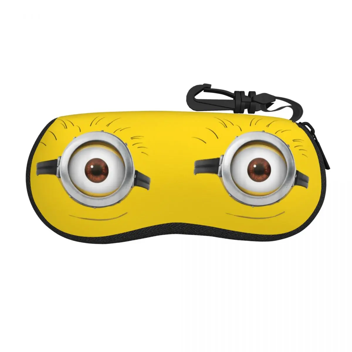 Despicable Me Minions Carl Side Smile Glasses Case Convenient Glasses Storage Box Protector Glasses Box