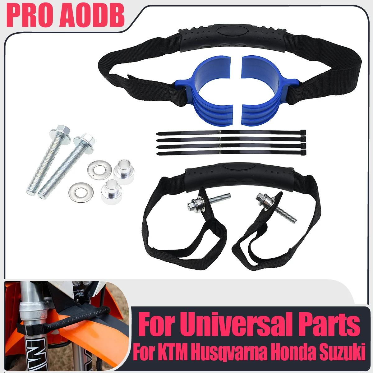 

Moto Accessories Racing Front Rear Motorcycle Rescue Strap Pull Sling Belt Leashes For Husqvarna 125 250-501 TE TX TC FE FX FC