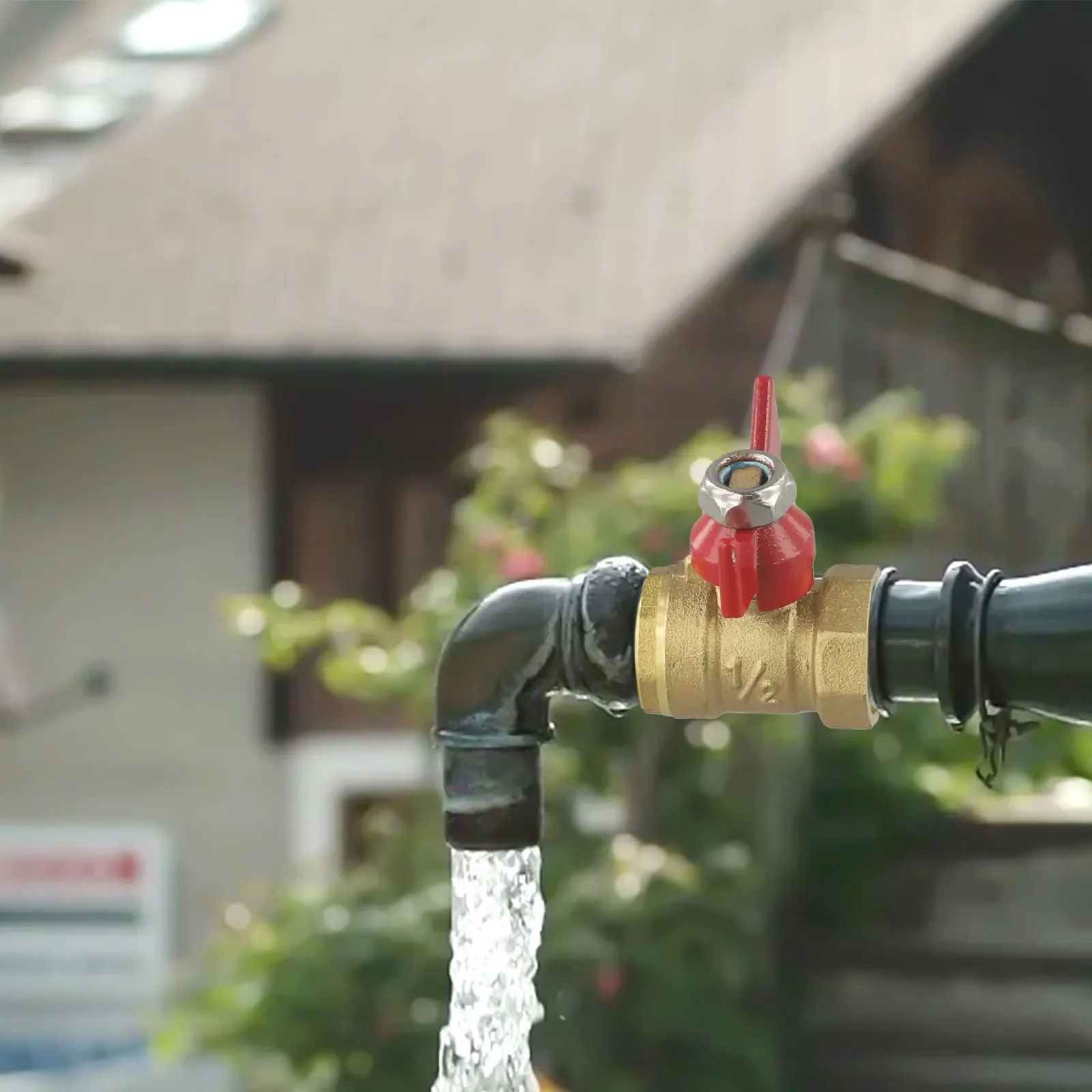 Brass Garden Hose Shut Off Valve Easy Lever Number Of Pieces Brass High Volume Lever Shut Off Valve Water Flow Connector