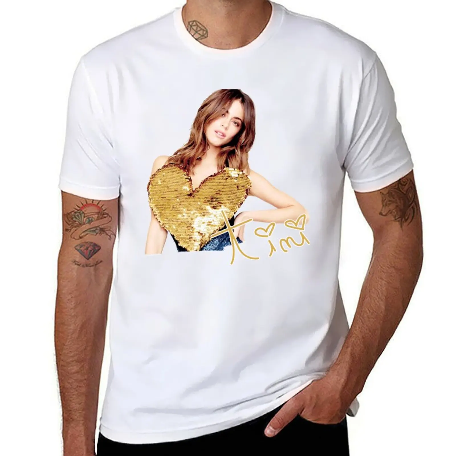

Tini Stoessel T-Shirt anime tshirt t shirt man luxury T-Shirt