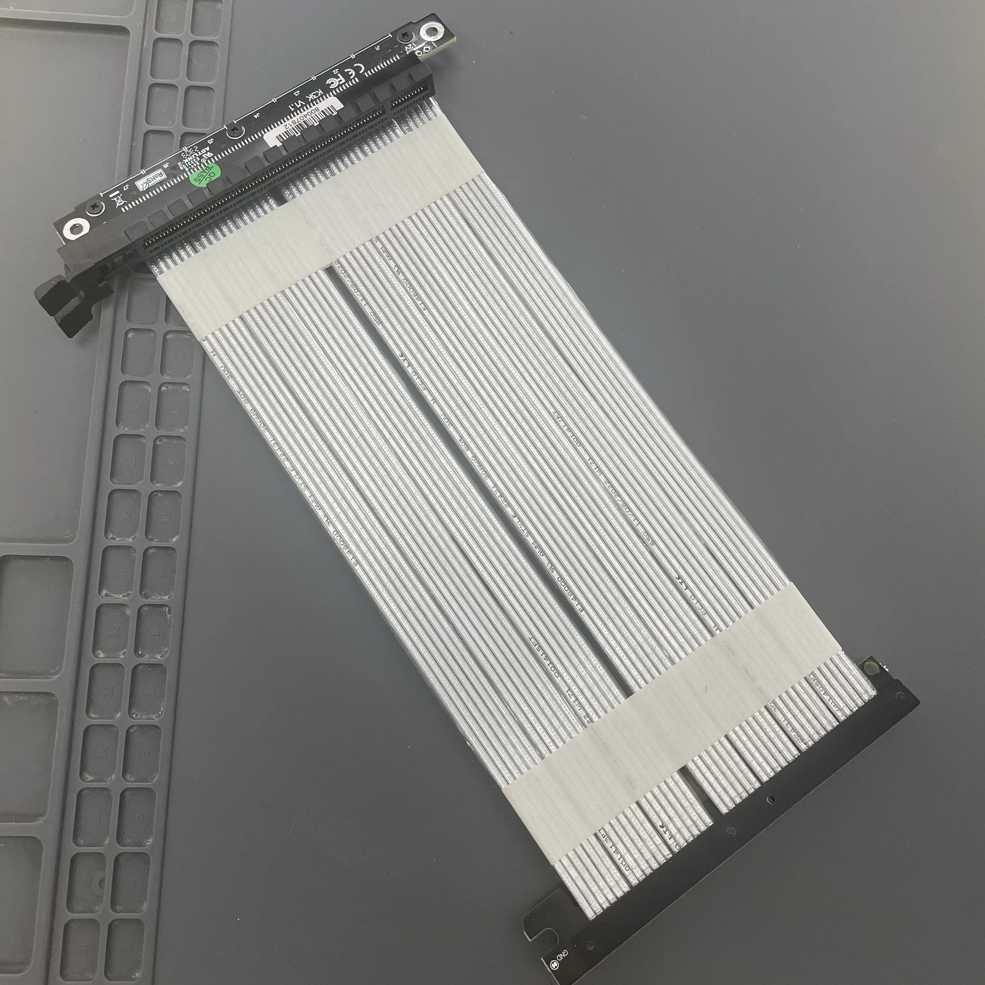 2023 NEW ADT PCIe 4.0 X16 Riser Cable Graphics Card Extension[RTX 3090 3060 RX6900XT Tested]Dual Reverse For ITX A4 Mini PC