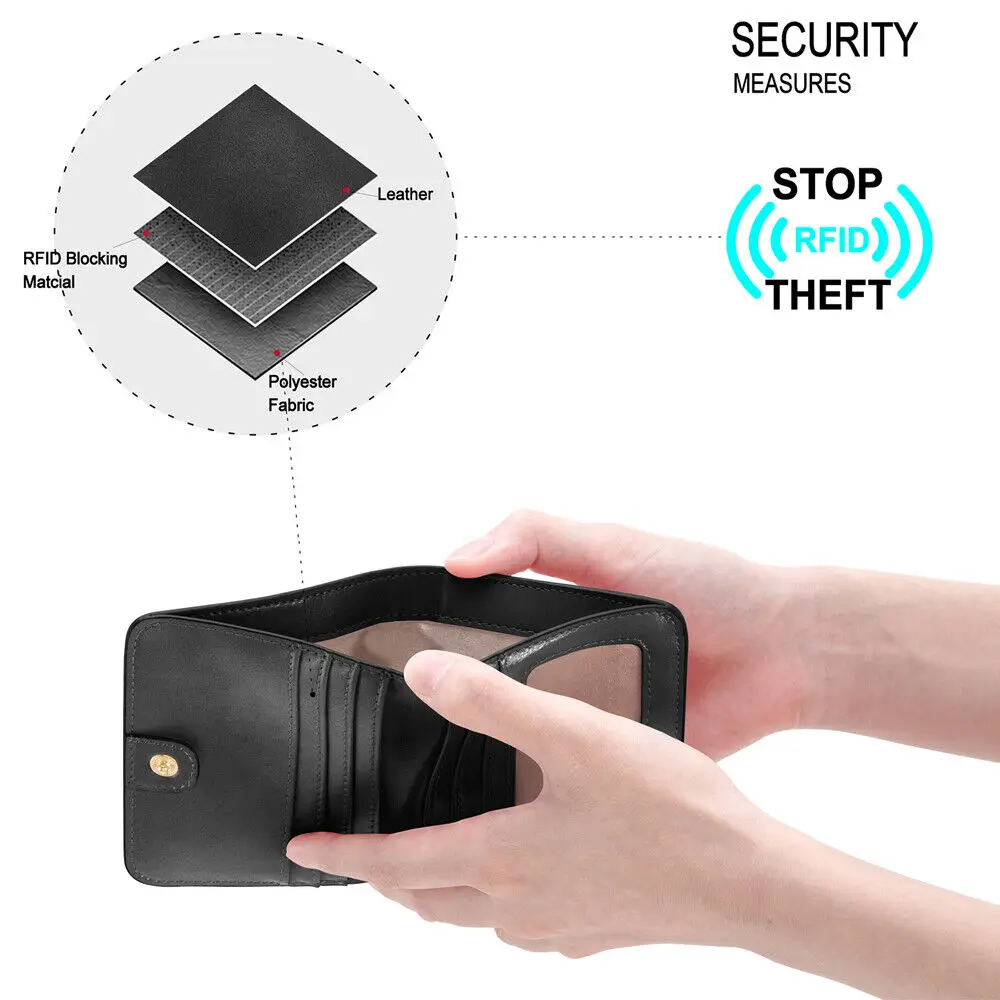 여성용 짧은 소형 동전 지갑, 접이식 카드 카드홀더 가죽 ID 가방, 카드홀더 동전 지갑, 숙녀 지갑